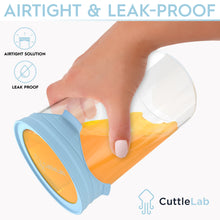 Load image into Gallery viewer, 5-Piece Airtight Glass Storage Canisters in Sky