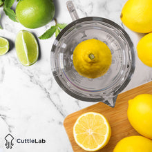 Load image into Gallery viewer, 2-Cup Glass Measuring with Lemon and Lime Juicer