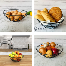 Load image into Gallery viewer, 1-Tier Fruit Basket with Banana Hanger
