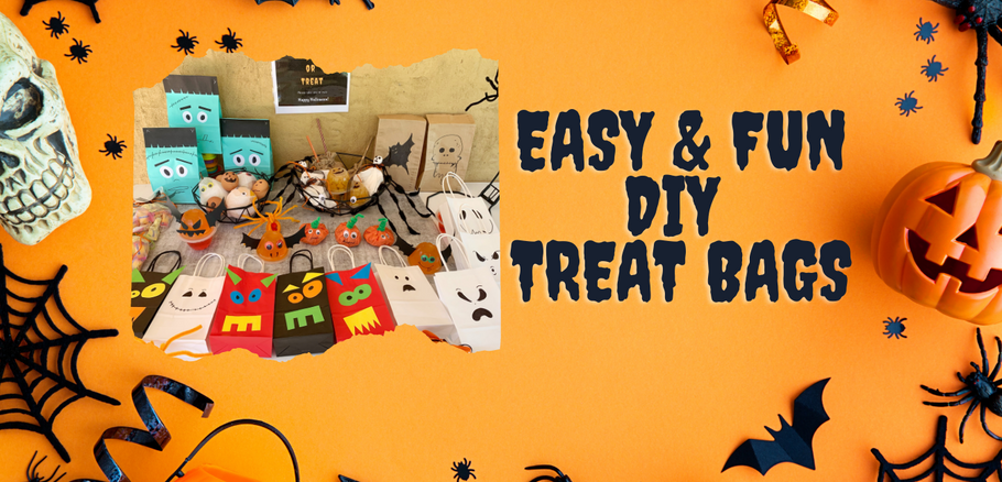 Easy and fun DIY treat bag ideas for Halloween