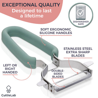 Vegetable Peeler Set in Country Chic