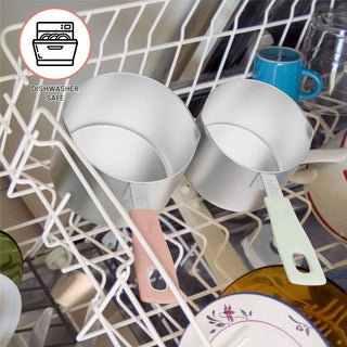 14-Piece Measuring Stainless Steel Cups and Spoons in Country Chic