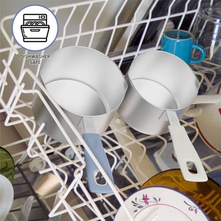 14-Piece Measuring Stainless Steel Cups and Spoons in Farmhouse